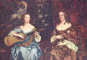 Two ladies from the Lake family, Sir Peter Lely